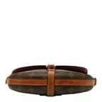 Louis Vuitton Monogram Chien Crossbody Shoulder Bag Brown Leather — view 3