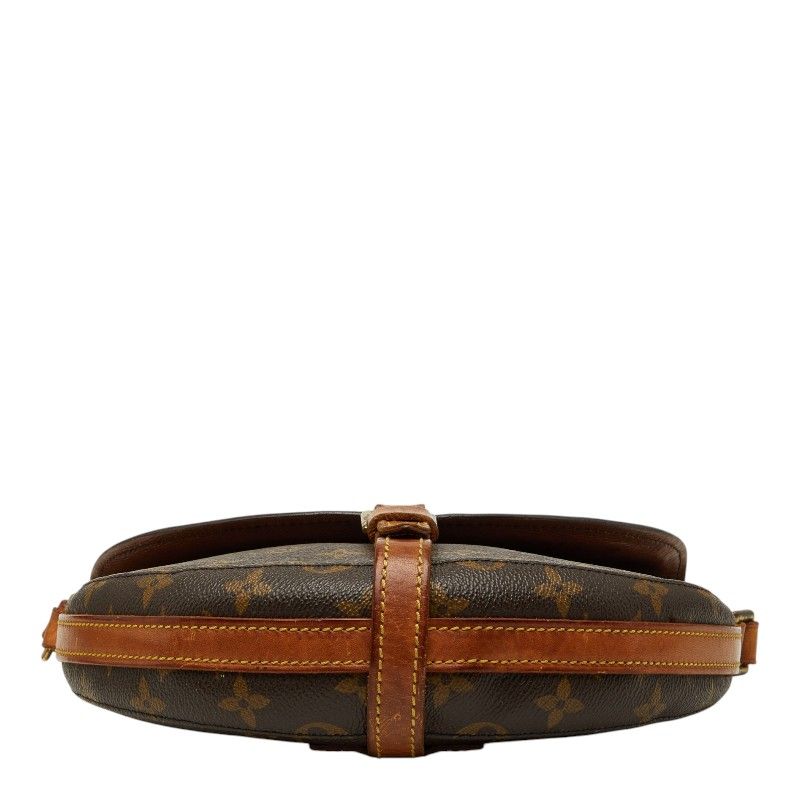 Louis Vuitton Monogram Chien Crossbody Shoulder Bag Brown Leather — view 3