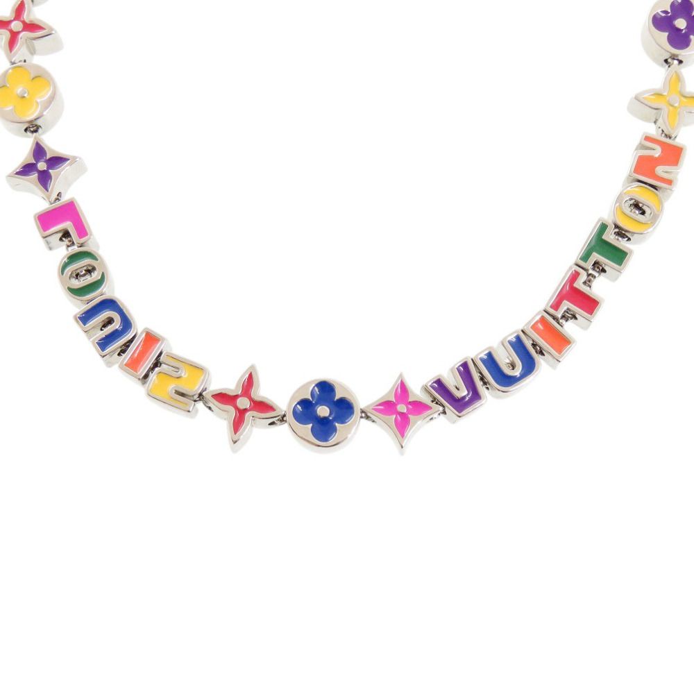 Louis Vuitton Collier Monogram Party Metal Multicolor Necklace — view 2