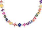 Louis Vuitton Collier Monogram Party Metal Multicolor Necklace — view 2