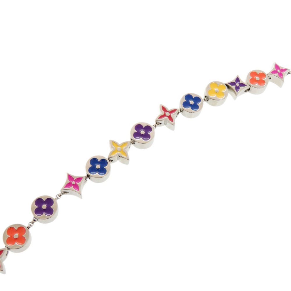 Louis Vuitton Collier Monogram Party Metal Multicolor Necklace — view 3