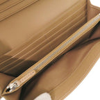 Fendi Chain Wallet Studs Leather Brown — view 5