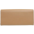 Fendi Chain Wallet Studs Leather Brown — view 3