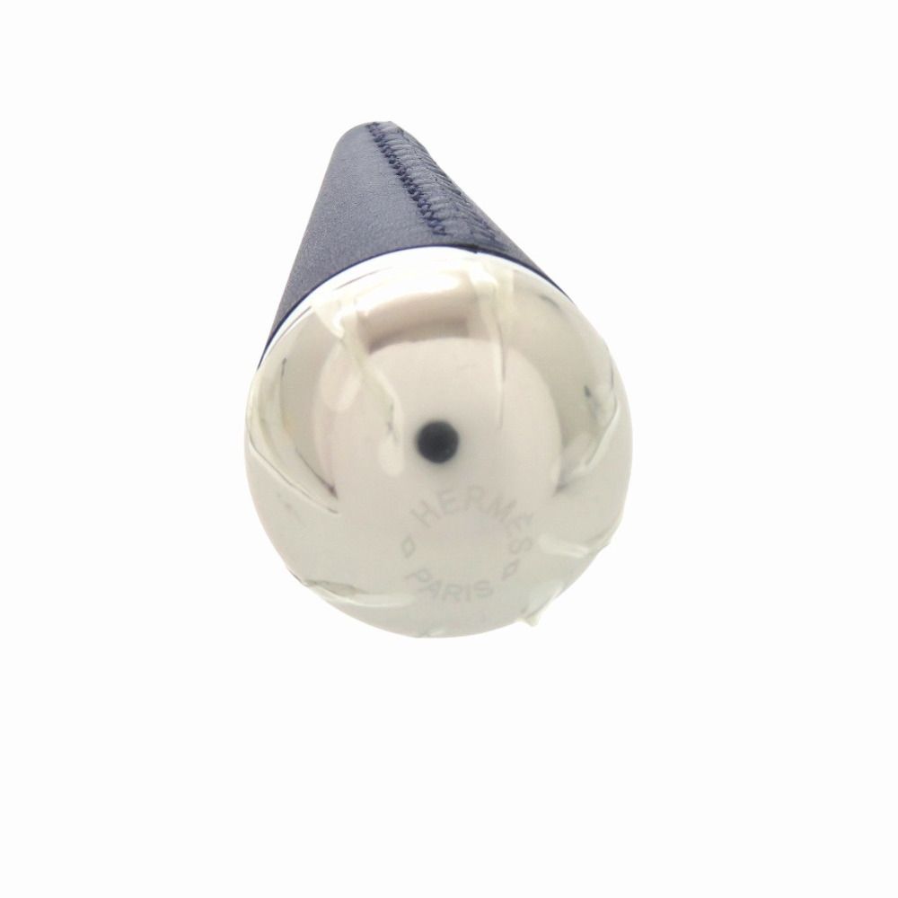 Hermes Curbut Calbut Series Calf Metal Navy Ballpoint — view 4