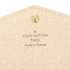Louis Vuitton Portefeuille Sarah Damier Azur White Wallet — view 7