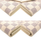 Louis Vuitton Portefeuille Sarah Damier Azur White Wallet — view 4