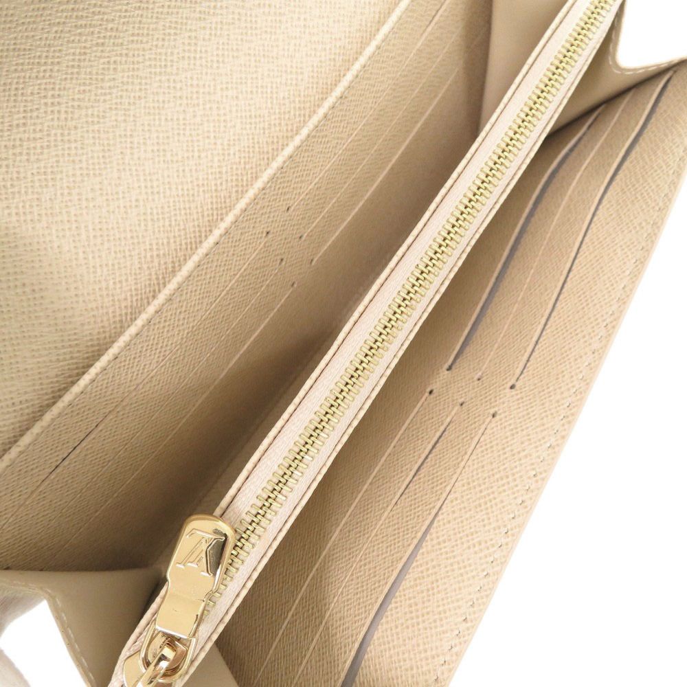 Louis Vuitton Portefeuille Sarah Damier Azur White Wallet — view 5