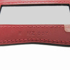 Hermes Lips Veau Swift Rouge Ache Pendant — view 7