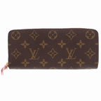 Louis Vuitton Portefeuille Clemence Monogram Canvas Brown Wallet