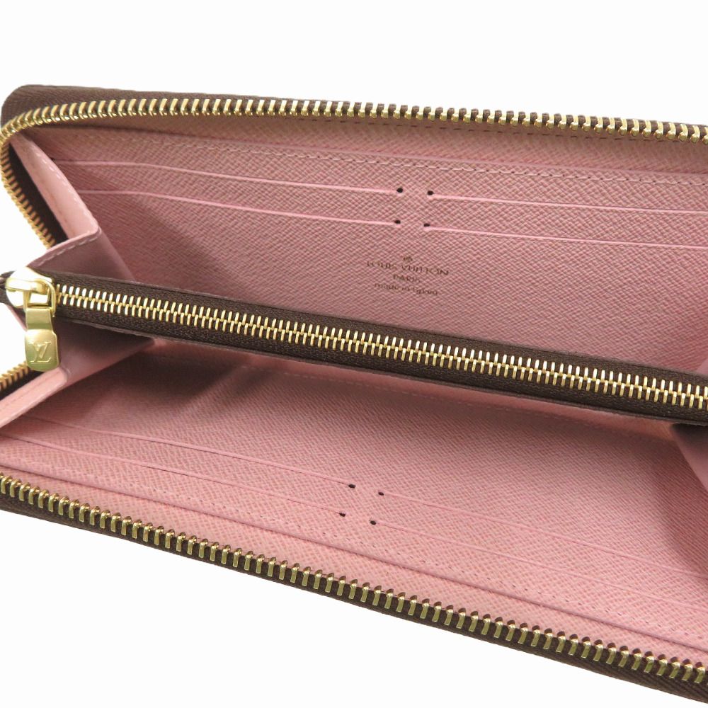 Louis Vuitton Portefeuille Clemence Monogram Canvas Brown Wallet — view 4