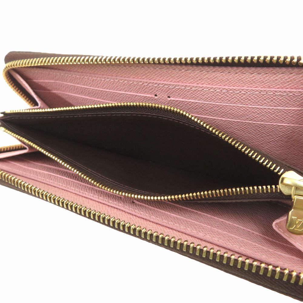 Louis Vuitton Portefeuille Clemence Monogram Canvas Brown Wallet — view 5