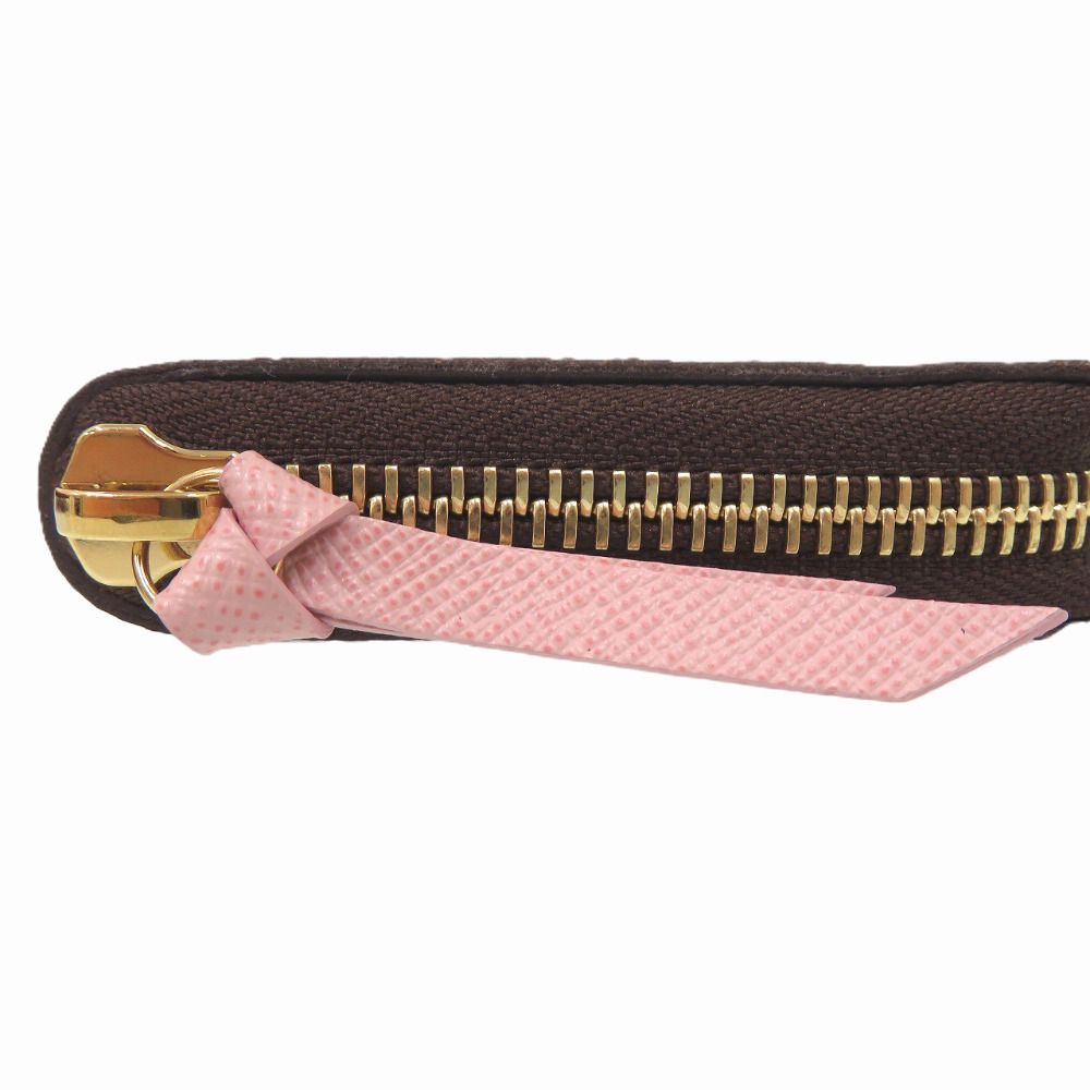Louis Vuitton Portefeuille Clemence Monogram Canvas Brown Wallet — view 7
