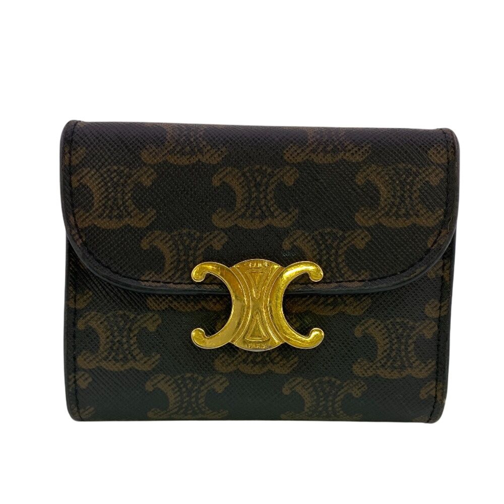 Celine Compact Wallet Small Flap Trifold