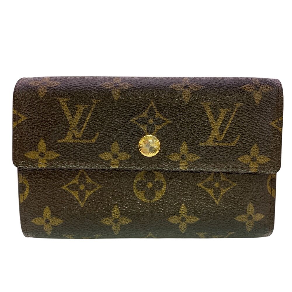 Louis Vuitton Compact Wallet Portefeuille Alexandra Monogram Trifold