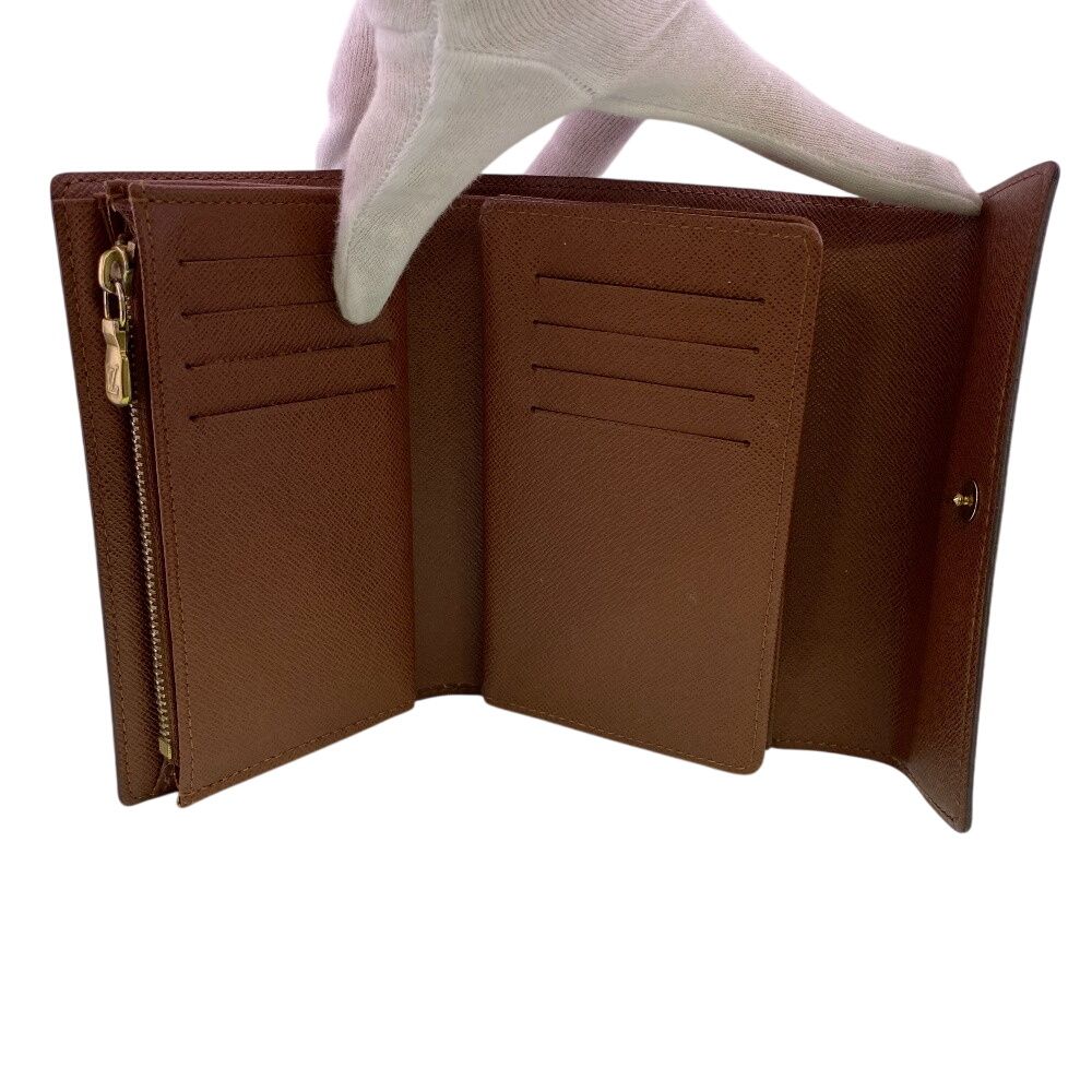 Louis Vuitton Compact Wallet Portefeuille Alexandra Monogram Trifold — view 6