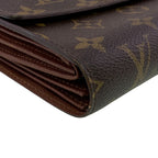 Louis Vuitton Compact Wallet Portefeuille Alexandra Monogram Trifold — view 3