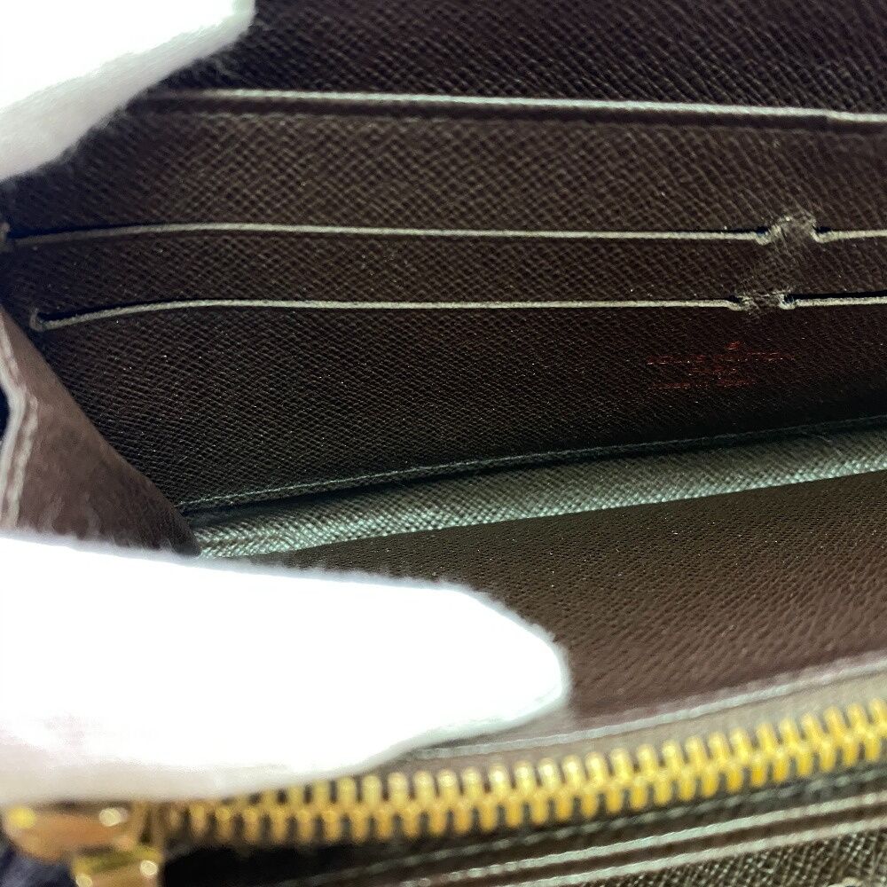 Louis Vuitton Round Zip Wallet Damier — view 6
