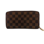 Louis Vuitton Round Zip Wallet Damier