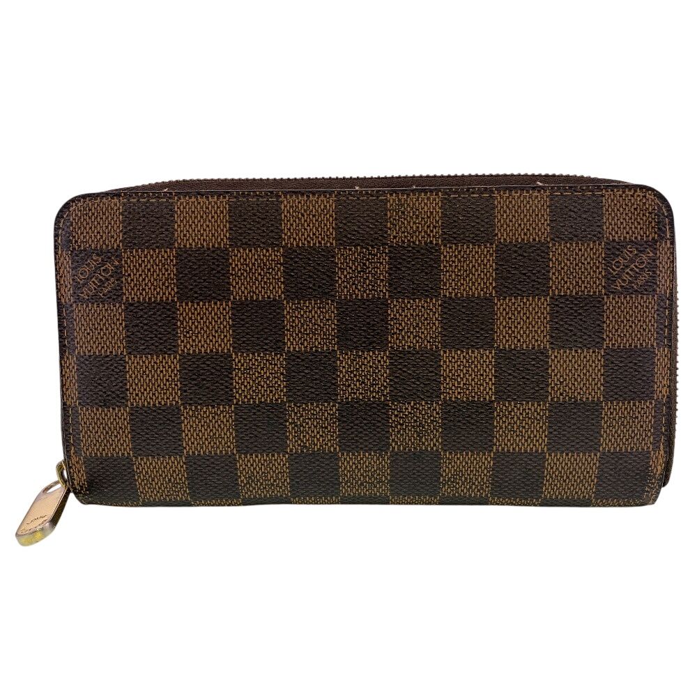 Louis Vuitton Round Zip Wallet Damier — view 2