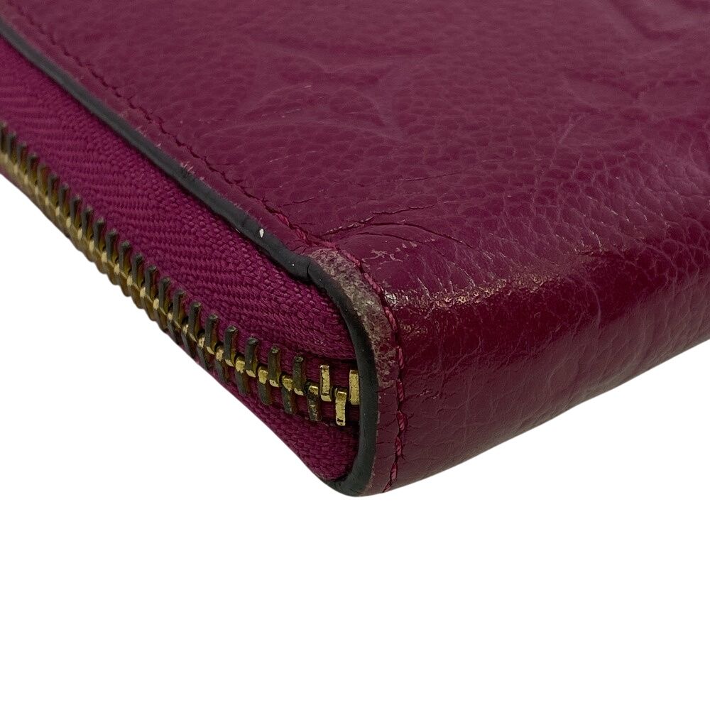 Louis Vuitton Zip Around Portefeuille Clemence Monogram Empreinte Wallet — view 3