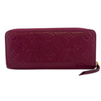 Louis Vuitton Zip Around Portefeuille Clemence Monogram Empreinte Wallet — view 2