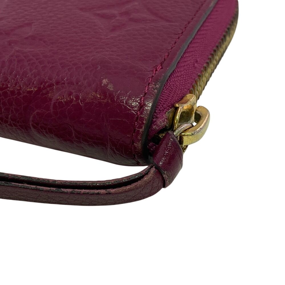 Louis Vuitton Zip Around Portefeuille Clemence Monogram Empreinte Wallet — view 4