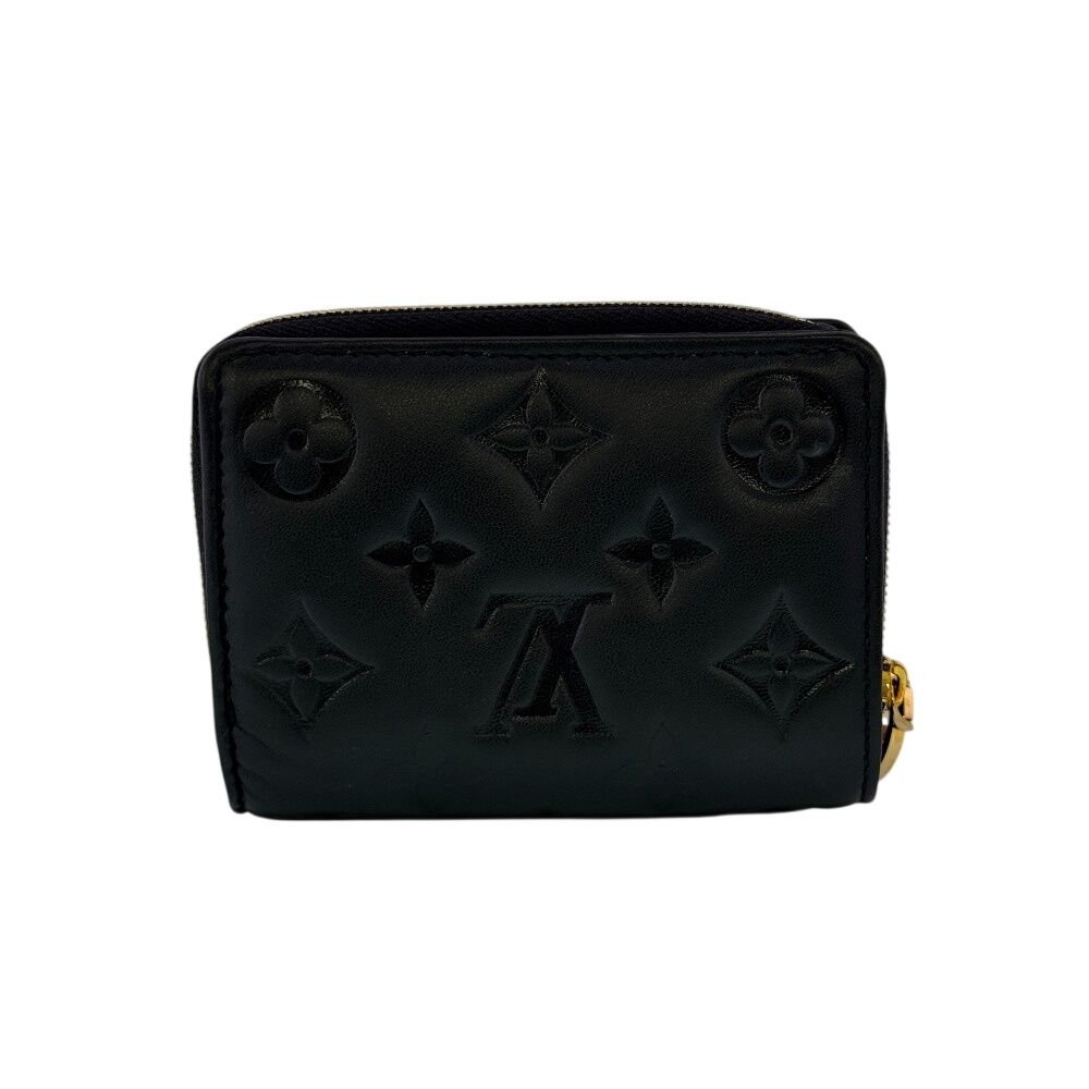 Louis Vuitton Compact Wallet Embossed Logo Portefeuille Coussin Bifold — view 2