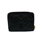 Louis Vuitton Compact Wallet Embossed Logo Portefeuille Coussin Bifold — view 2