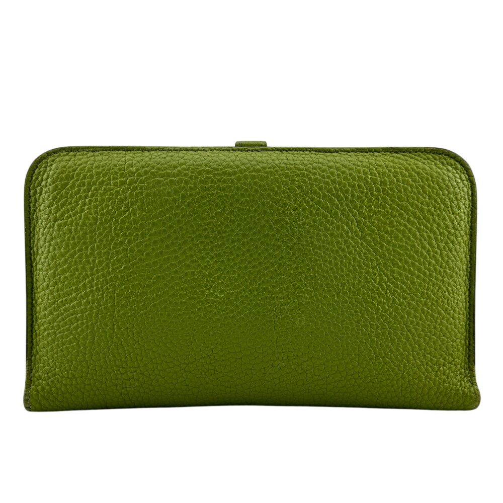 Hermes D Ring Belt Opening/close Bifold Dogon GM Wallet — view 2