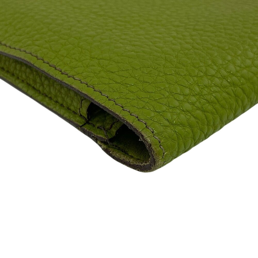 Hermes D Ring Belt Opening/close Bifold Dogon GM Wallet — view 3