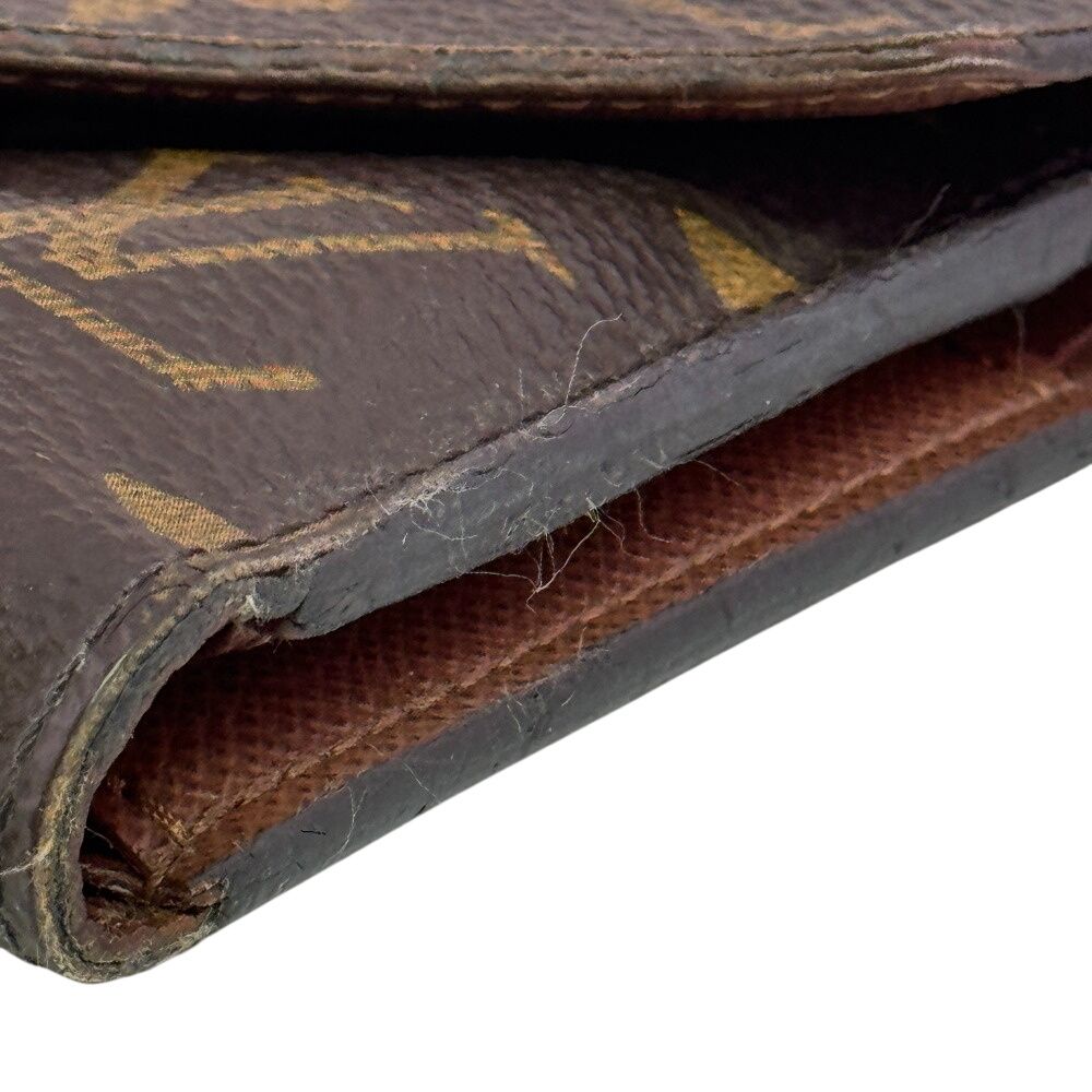 Louis Vuitton Compact Wallet Snap Button Closure Flap Portefeuille Victorine — view 5