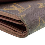 Louis Vuitton Compact Wallet Snap Button Closure Flap Portefeuille Victorine — view 3