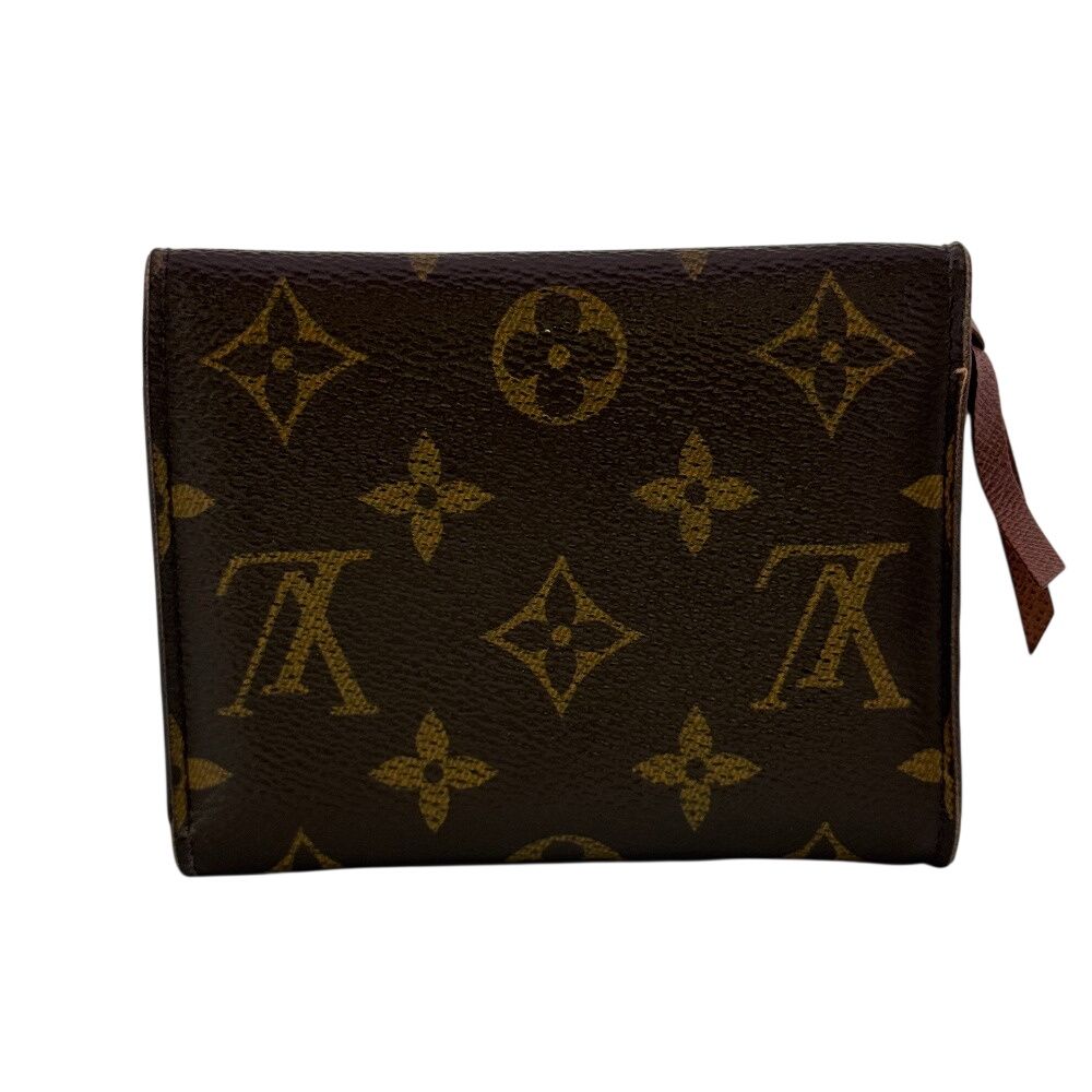 Louis Vuitton Compact Wallet Snap Button Closure Flap Portefeuille Victorine — view 2