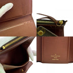 Louis Vuitton Compact Wallet Snap Button Closure Flap Portefeuille Victorine — view 8