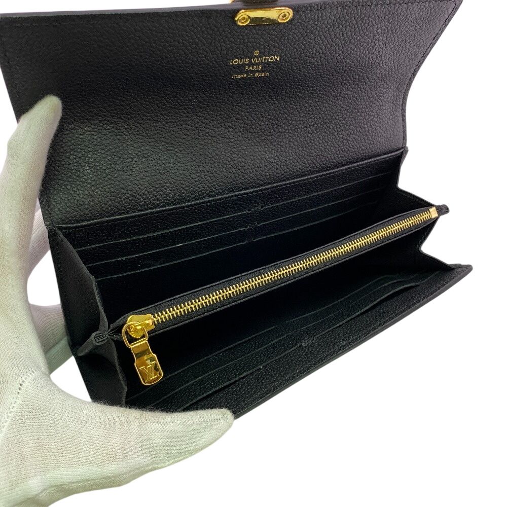 Louis Vuitton S Lock Bifold Portefeuille Sarah Metis Monogram Empreinte Wallet — view 5