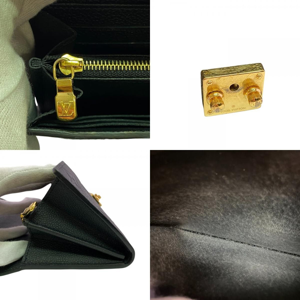 Louis Vuitton S Lock Bifold Portefeuille Sarah Metis Monogram Empreinte Wallet — view 7