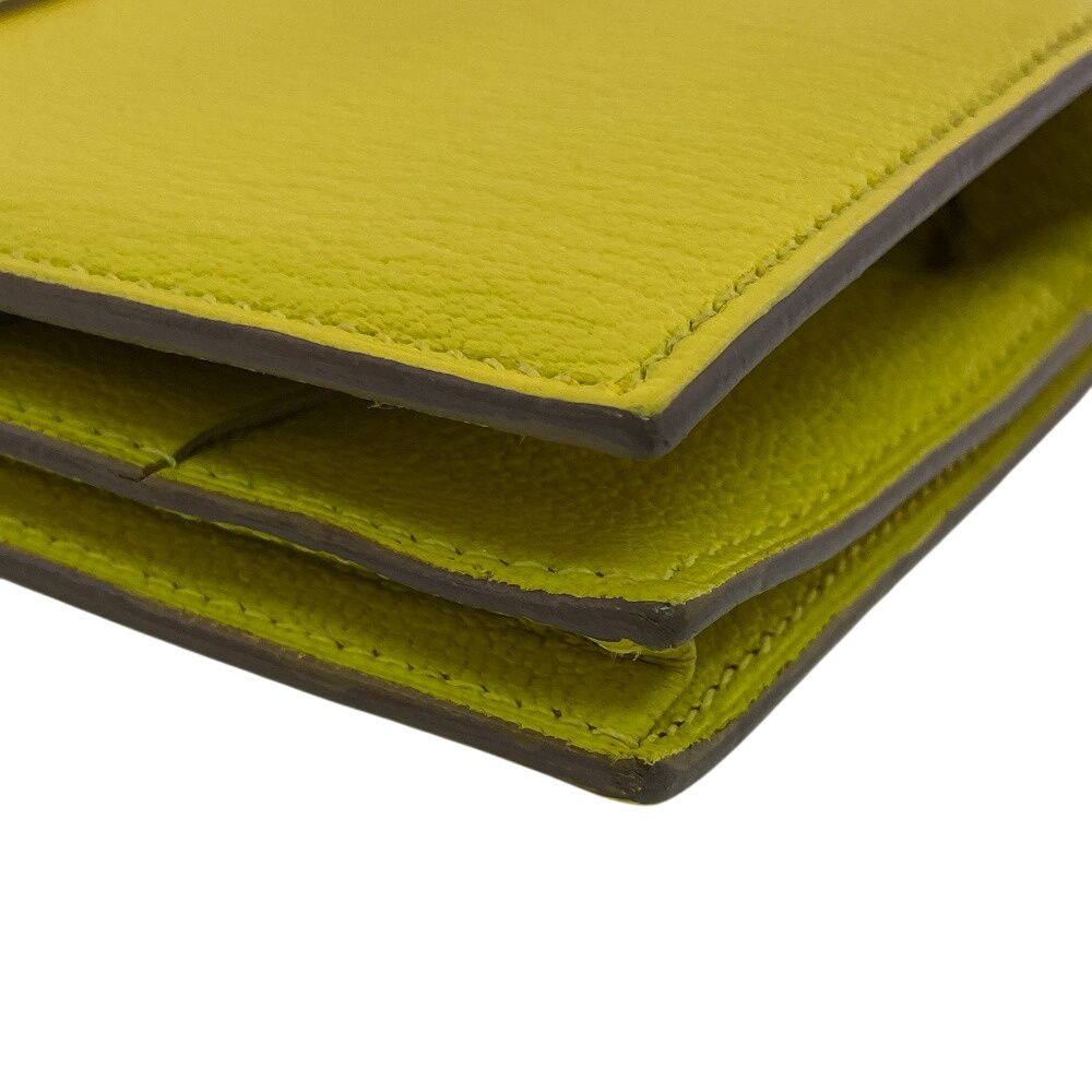 Hermes Closure Bifold Bearn Souffle Wallet — view 4