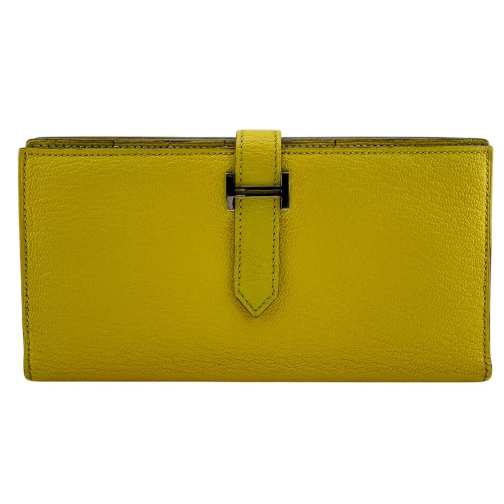 Hermes Closure Bifold Bearn Souffle Wallet