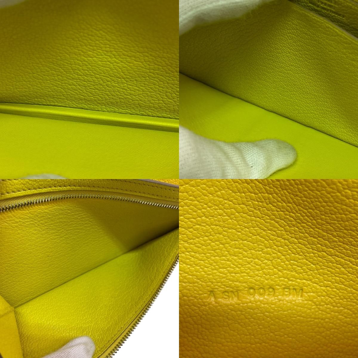 Hermes Closure Bifold Bearn Souffle Wallet — view 8
