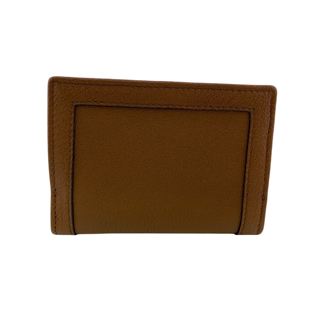 Gucci Compact Wallet Mini Double Snap Button Closure Bamb GG Marmont Trifold — view 2