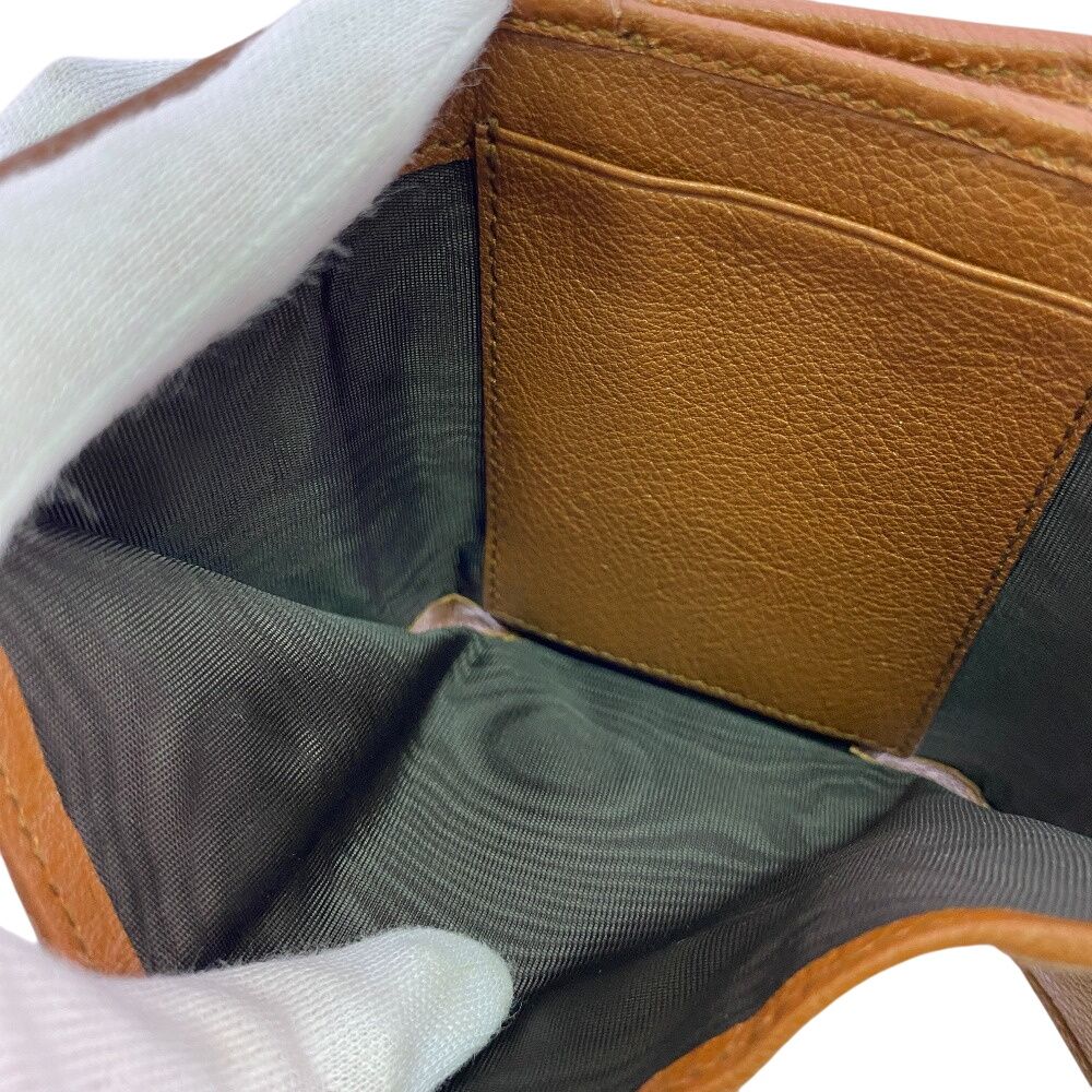 Gucci Compact Wallet Mini Double Snap Button Closure Bamb GG Marmont Trifold — view 6
