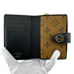 Louis Vuitton Portefeuille Juliette Giant Monogram Reverse Bifold Wallet Leather — view 6
