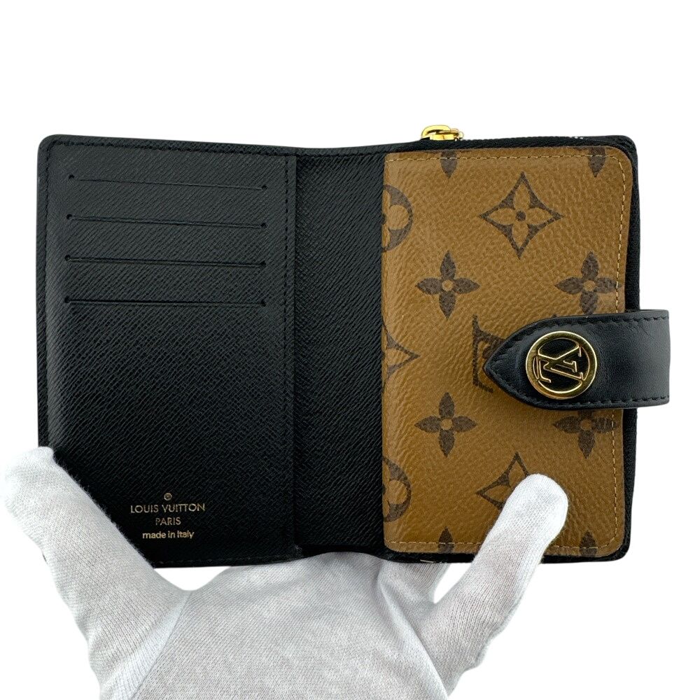 Louis Vuitton Portefeuille Juliette Giant Monogram Reverse Bifold Wallet Leather — view 6