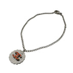 Chanel Spring Collection Vintage Chain CC Logo Flower Bracelet Bangle — view 4