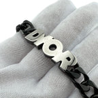 Dior Bangle Italic Chain Link Bracelet CD Icon — view 8