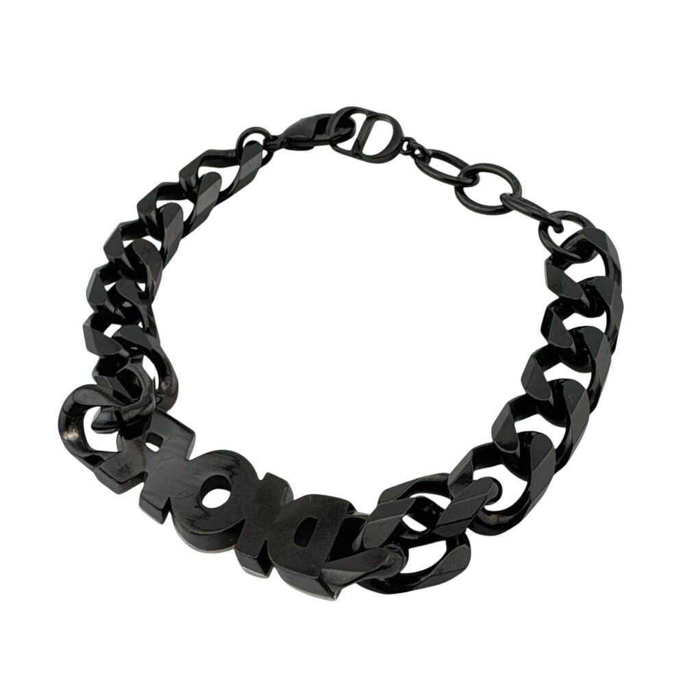 Dior Bangle Italic Chain Link Bracelet CD Icon — view 4