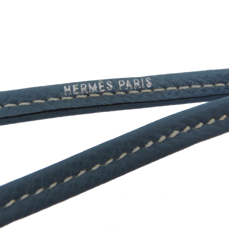 Hermes Necklace Blue — view 6