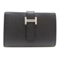 Hermes Card Case Card Holders Black