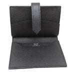 Hermes Card Case Card Holders Black — view 5
