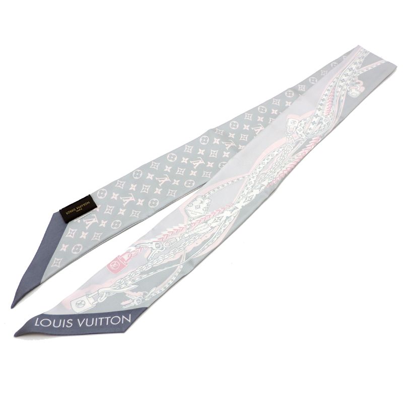 Louis Vuitton Scarf Gray — view 3